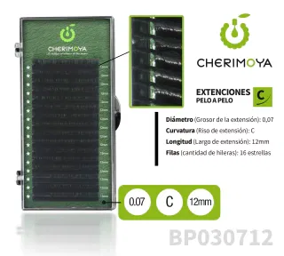 Pestañas Cherimoya 0.07C 