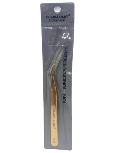 Pinza curva gold Charm Limit