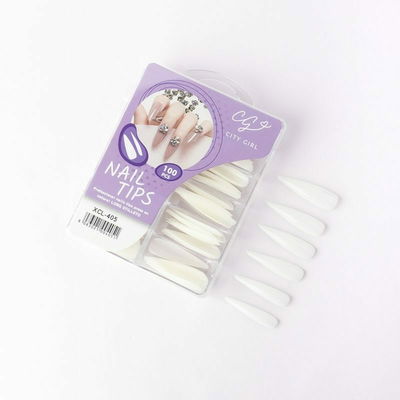 Tips long stiletto 100 unidades city girl