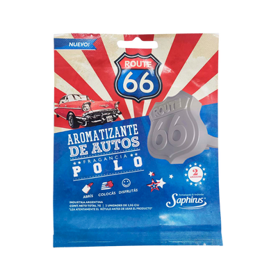 Aromatizante para Autos Route 66 2 unidades