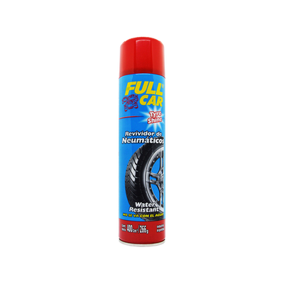 Revividor De Neumáticos Aerosol Tyre Shine Aerosol Full Car 400cc