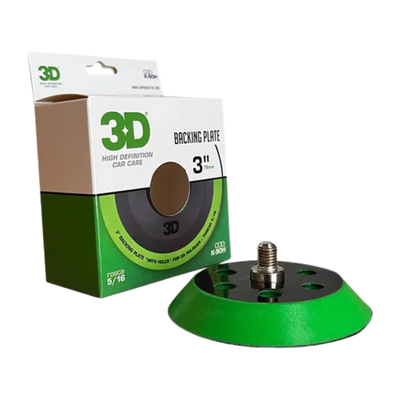Backing Plate 3" 76mm Rosca 5/16 3D