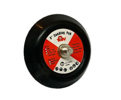 Backing Plate 3" Pulgadas Rotorbital 5/16"