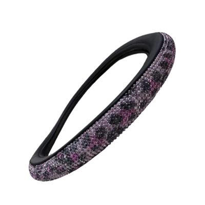 Cubre Volante Strass Animal Print 38cm