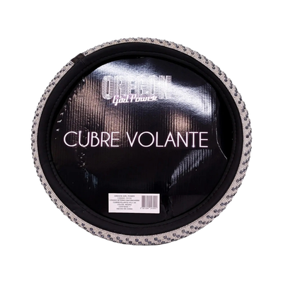 Cubre Volante Cocodrilo Rosa 38cm
