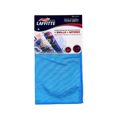 Paño de Microfibra Cristales 30x35 Laffitte 