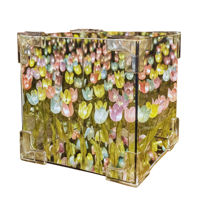 Tulipanes infinito celeste ARMADO 