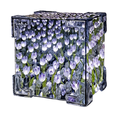 Tulipanes infinito violeta ARMADO 