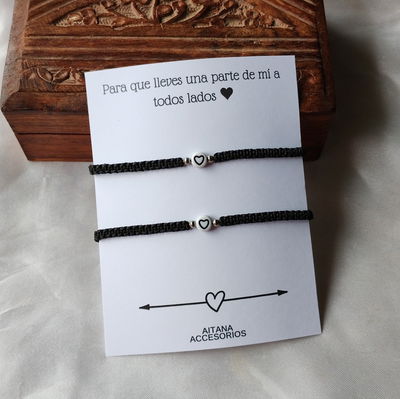 Pulseras Corazones 