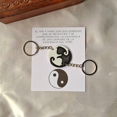 Llaveros Yin Yang Gatitos