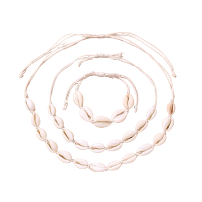 Set Pulsera, Tobillera Y Collar