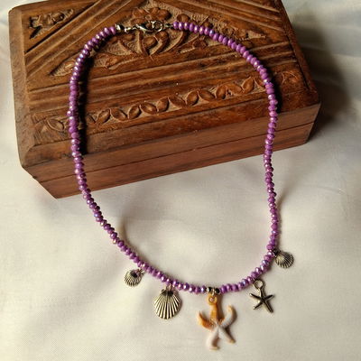 Chocker Dijes Violeta 