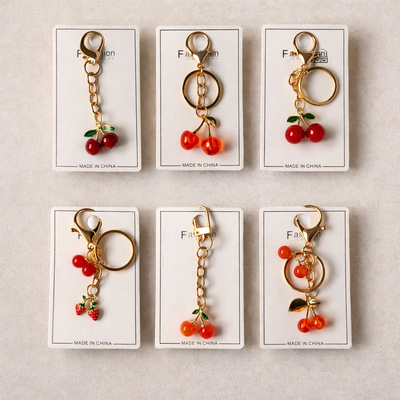 Llaveros Cerezas
