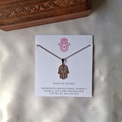 Cadena Mano De Fatima 