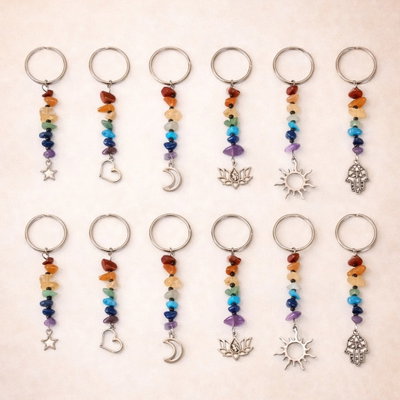 Llaveros 7 Chakras 