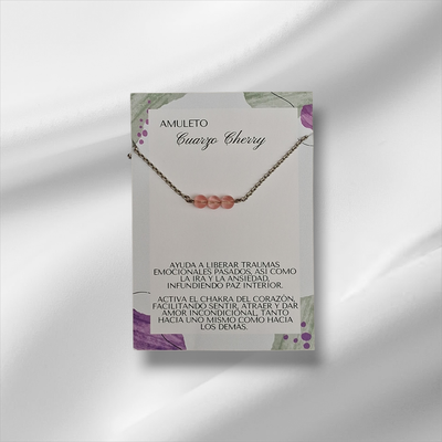 Gargantilla Cuarzo Cherry 