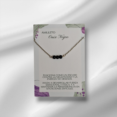 Gargantilla Onix Negro 