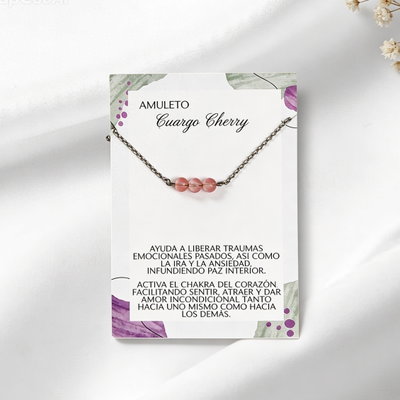 Gargantilla Cuarzo Cherry 