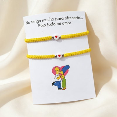 Pulseras Simpsons 