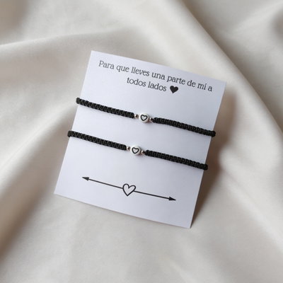 Pulseras Corazones 