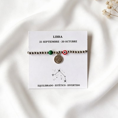 Pulsera Libra - Malaquita 
