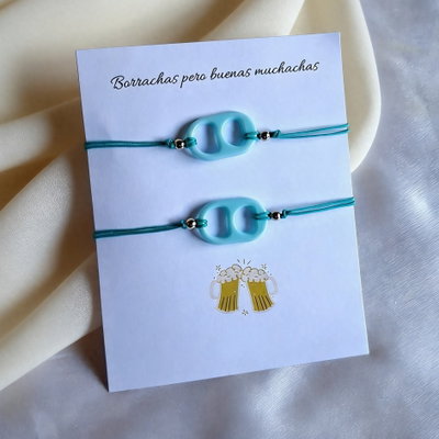 Pulseras Chapitas Surtidas