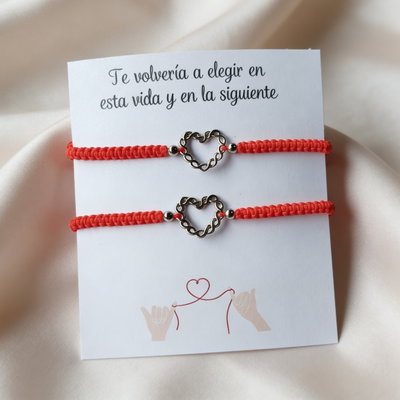 Pulseras Corazones 