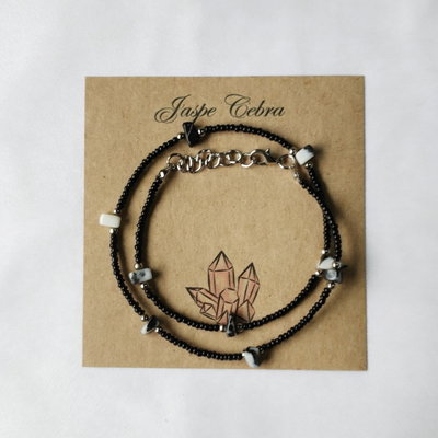 Collares Escallas Jaspe Cebra 