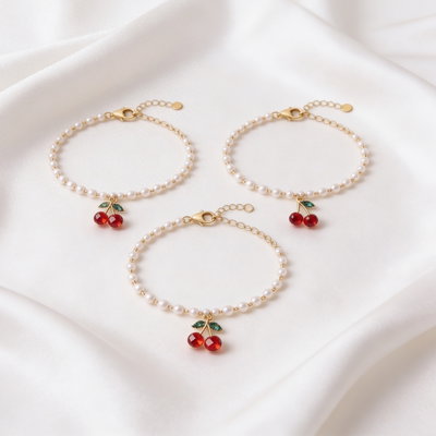 Pulseras Cerezas