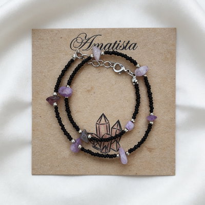 Collares Escallas Amatista 