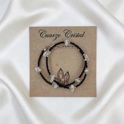 Collares Escallas Cuarzo Cristal 