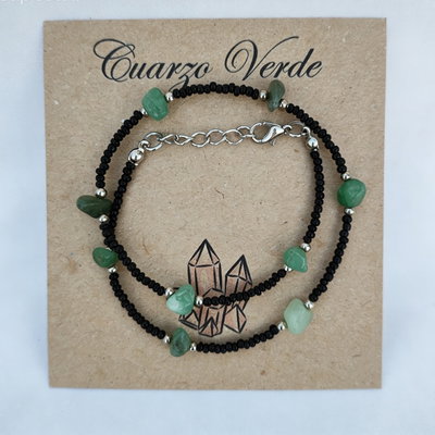 Collares Escallas Cuarzo Verde 