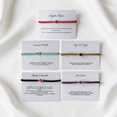 Combo X5 Pulseras Esferas