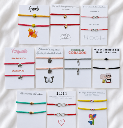 Combo X10 Pulseras Para Compartir