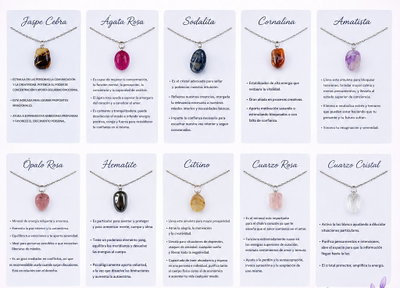 Combo X10 Cadenas Cristales