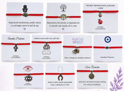 Combo X10 Pulseras Protectoras