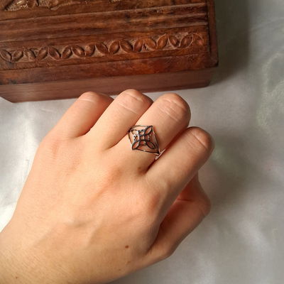 Anillo Nudo De Bruja 1
