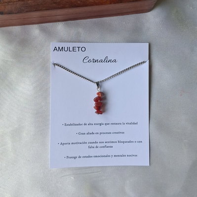 Amuleto Cornalina