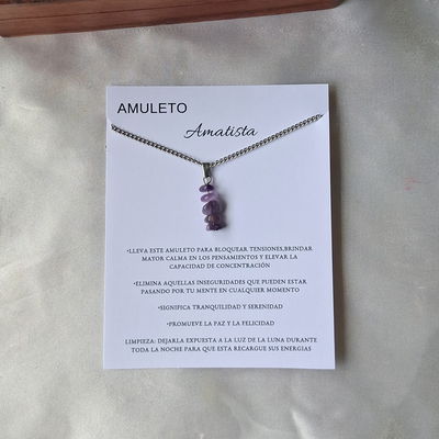 Amuleto Amatista 