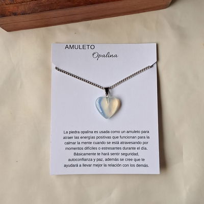 Corazón Opalina Grande