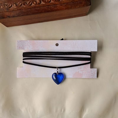 Lazo Corazón Azul 
