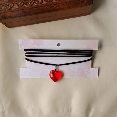 Lazo Corazón Rojo