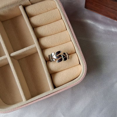 Anillos Hojas 