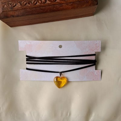 Lazo Corazón Amarillo 