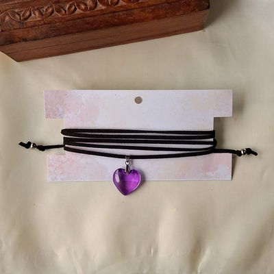 Lazo Corazón Violeta 