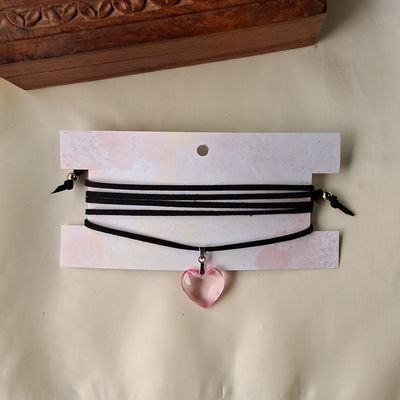 Lazo Corazón Rosa 