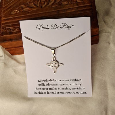 Cadena Nudo De Bruja 3