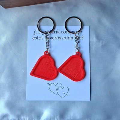 Llaveros Corazones 1