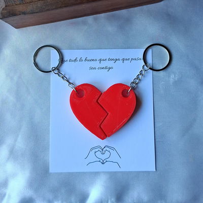 Llaveros Corazones 2