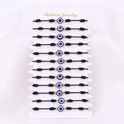 Set Pulseras 7 Nudos Ojo Turco 